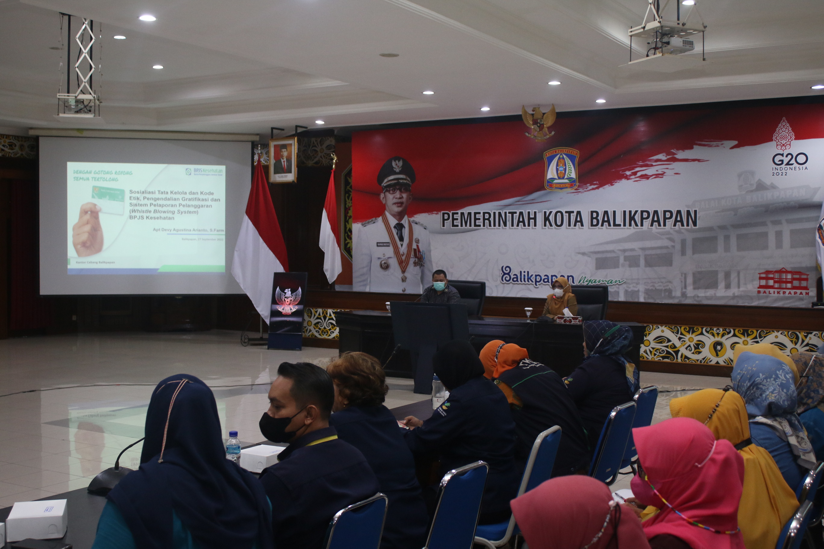 Dinas Sosial Bersama BPJS Kesehatan Sosialisasikan Layanan Non-Tatap Muka BPJS Kepada Mitra Dinsos