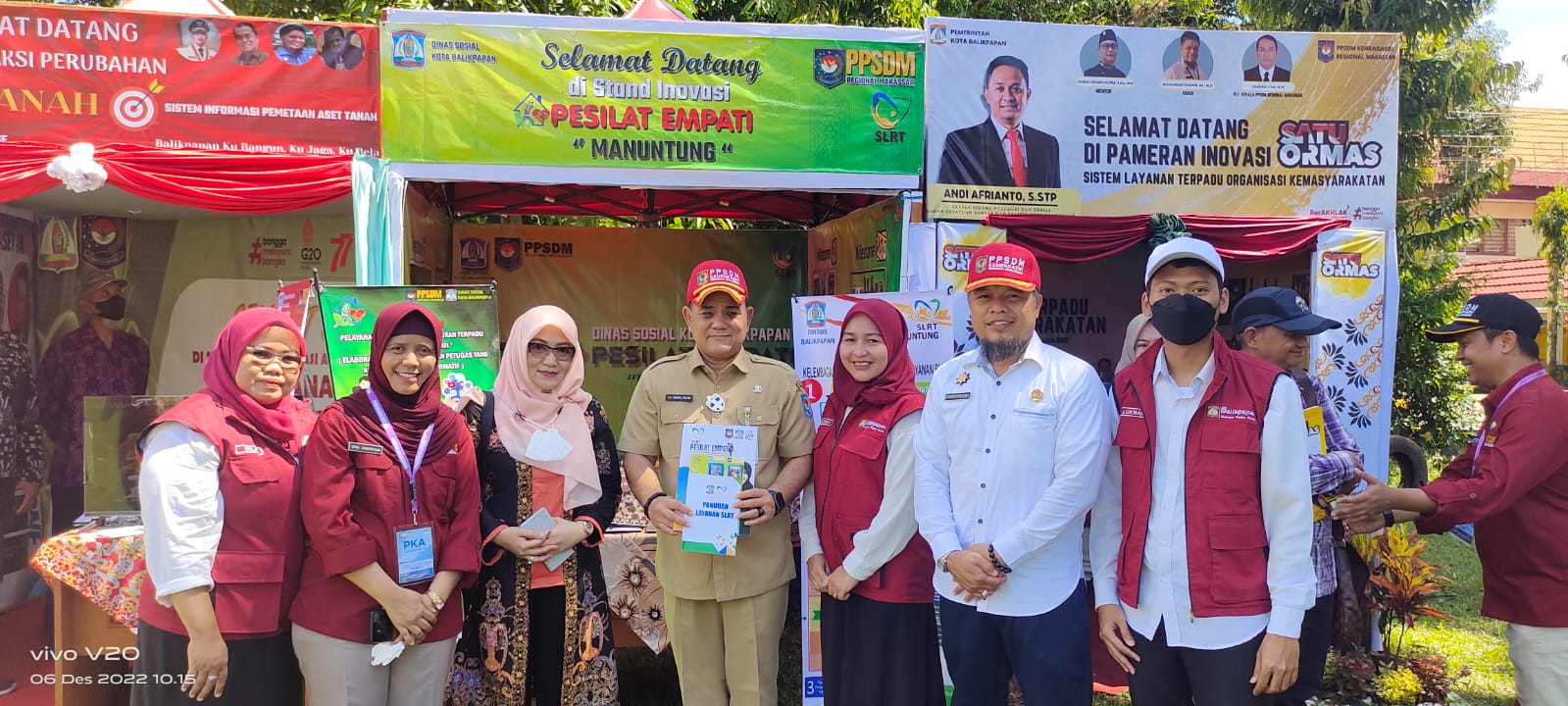 Dinas Sosial Kota Balikpapan Pamerkan Pesilat Empati di Expo PPSDM Regional Makassar