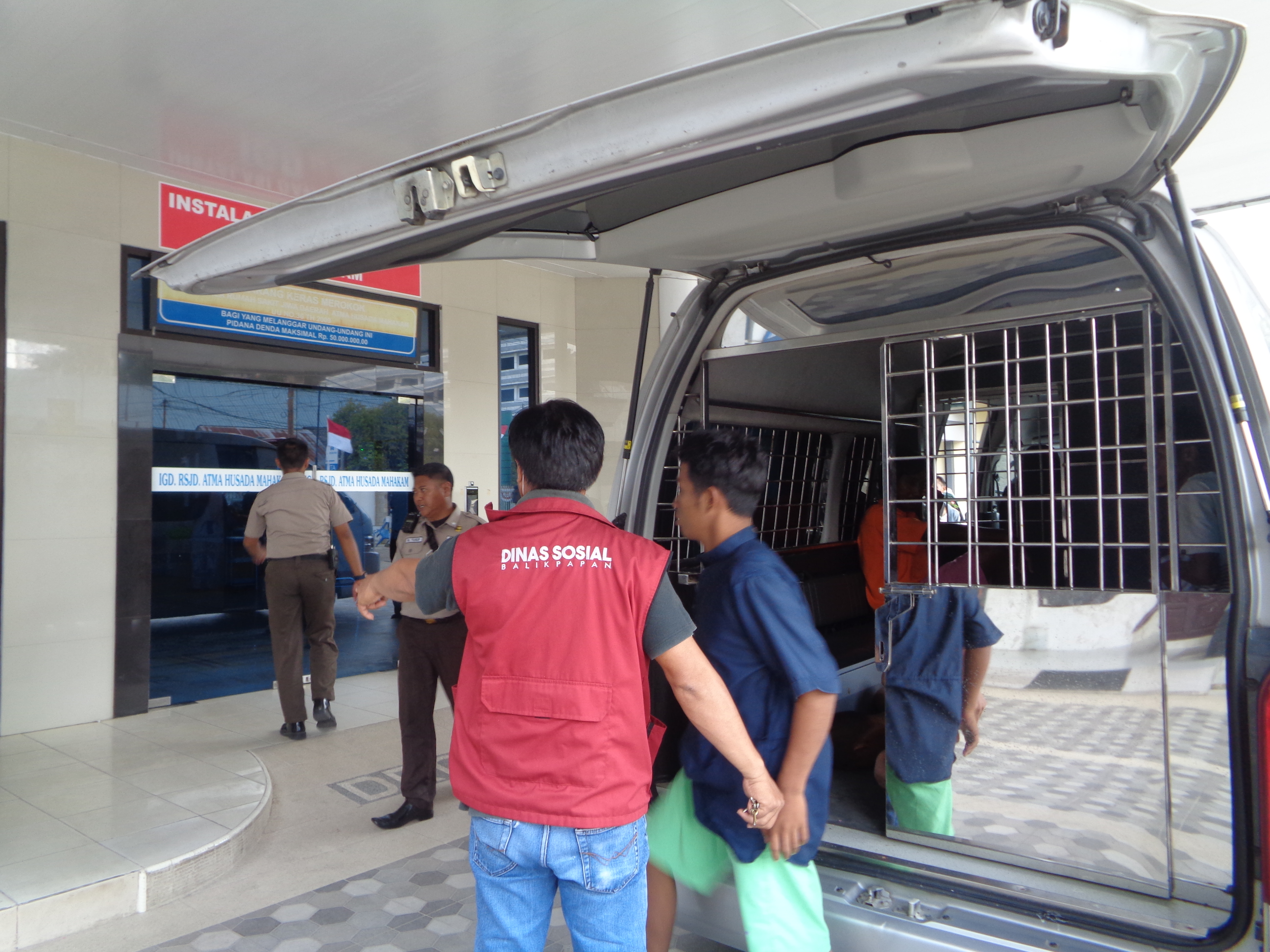 Fasilitasi Rujukan PPKS ke Rumah Sakit Jiwa Atma Husada Mahakam Samarinda